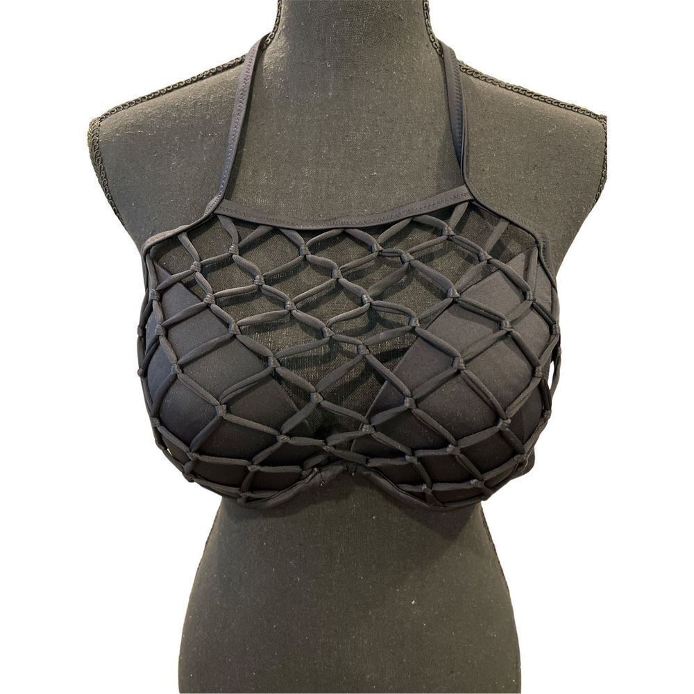 Netted Bikini Top by Shade & Shore